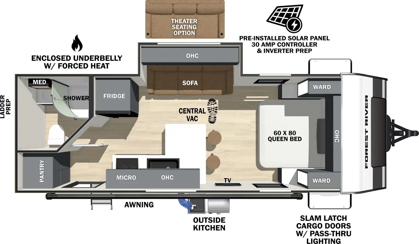 Ibex 19MSB Floorplan